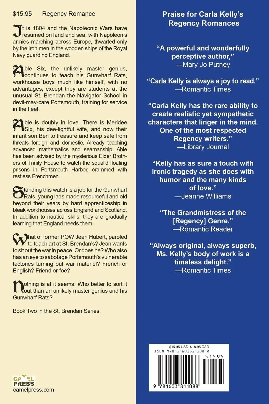 Rückseite: 9781603811088 | Unlikely Spy Catchers | Carla Kelly | Taschenbuch | Englisch | 2019