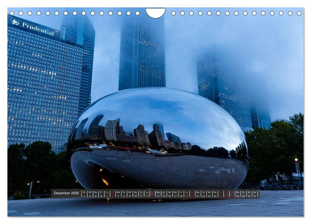 Bild: 9783457641088 | CHICAGO Ungewöhnliche Momente (Wandkalender 2026 DIN A4 quer),...
