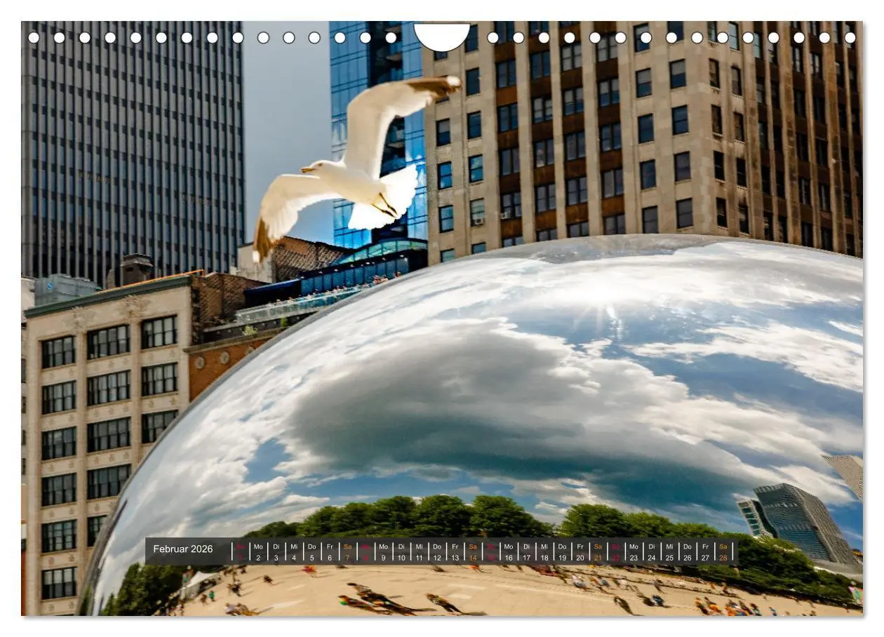Bild: 9783457641088 | CHICAGO Ungewöhnliche Momente (Wandkalender 2026 DIN A4 quer),...
