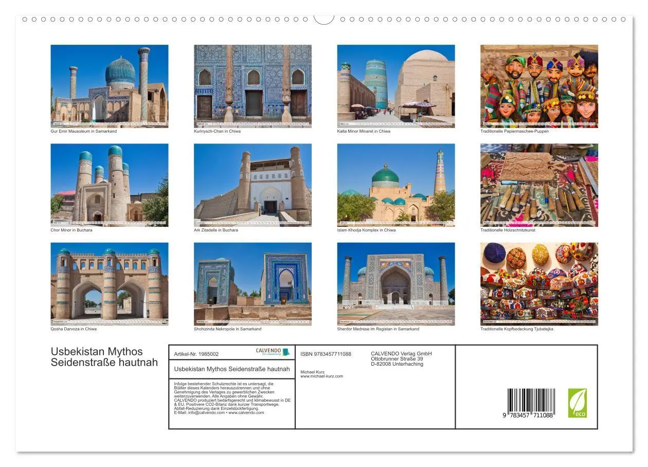 Bild: 9783457711088 | Usbekistan Mythos Seidenstraße hautnah (hochwertiger Premium...