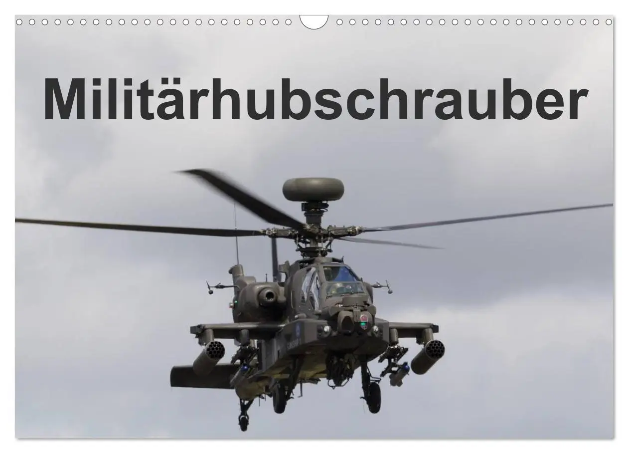 Cover: 9783457951088 | Militärhubschrauber (Wandkalender 2026 DIN A3 quer), CALVENDO...