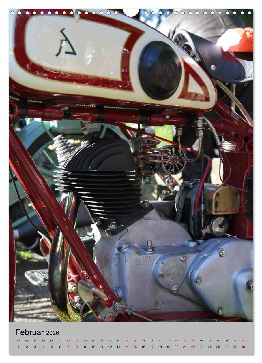 Bild: 9783516421088 | Motorrad Oldtimer - Motoransichten (Wandkalender 2026 DIN A3 hoch),...