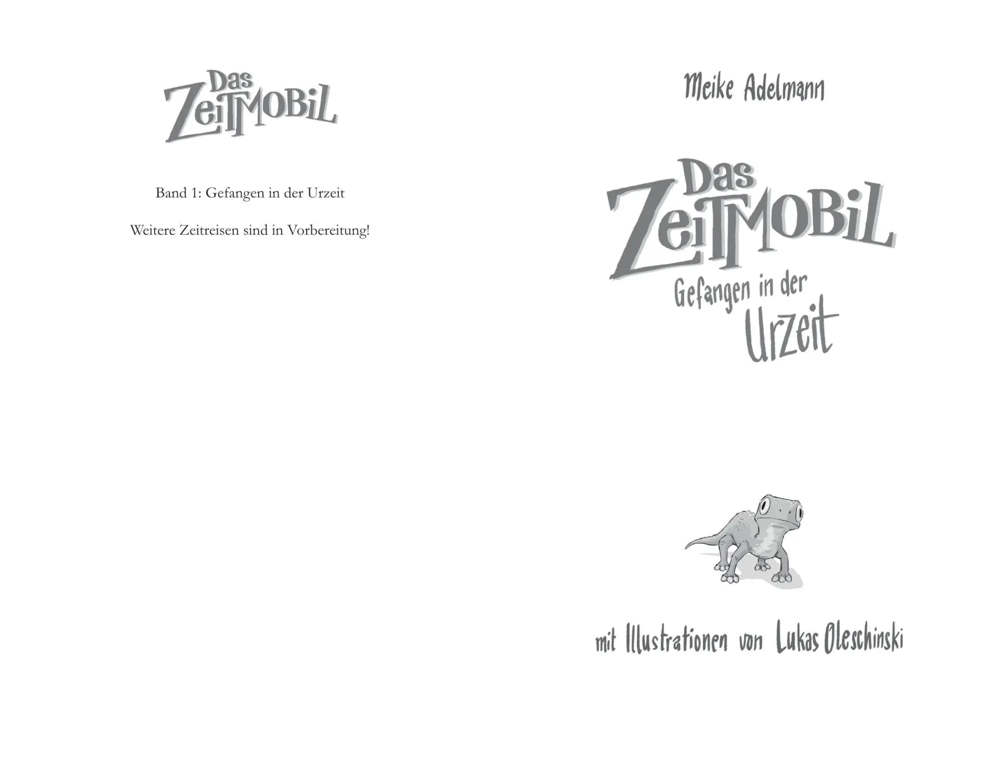 Bild: 9783910511088 | Das Zeitmobil - Gefangen in der Urzeit | Meike Adelmann | Taschenbuch