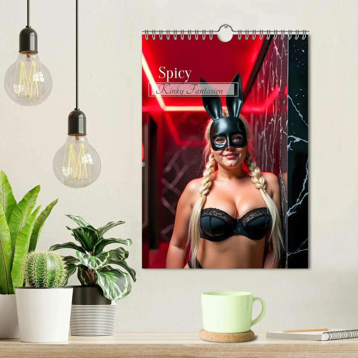 Bild: 9783457251188 | Spicy - Kinky Fantasien (Wandkalender 2026 DIN A4 hoch), CALVENDO...