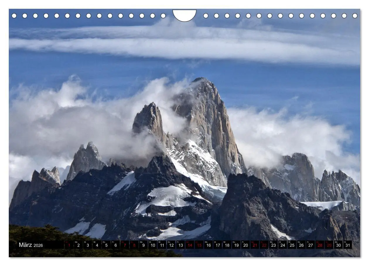 Bild: 9783457321188 | Patagonien mit Feuerland (Wandkalender 2026 DIN A4 quer), CALVENDO...