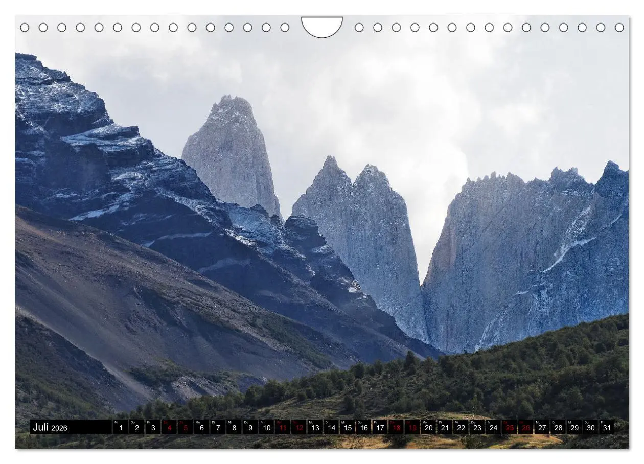 Bild: 9783457321188 | Patagonien mit Feuerland (Wandkalender 2026 DIN A4 quer), CALVENDO...