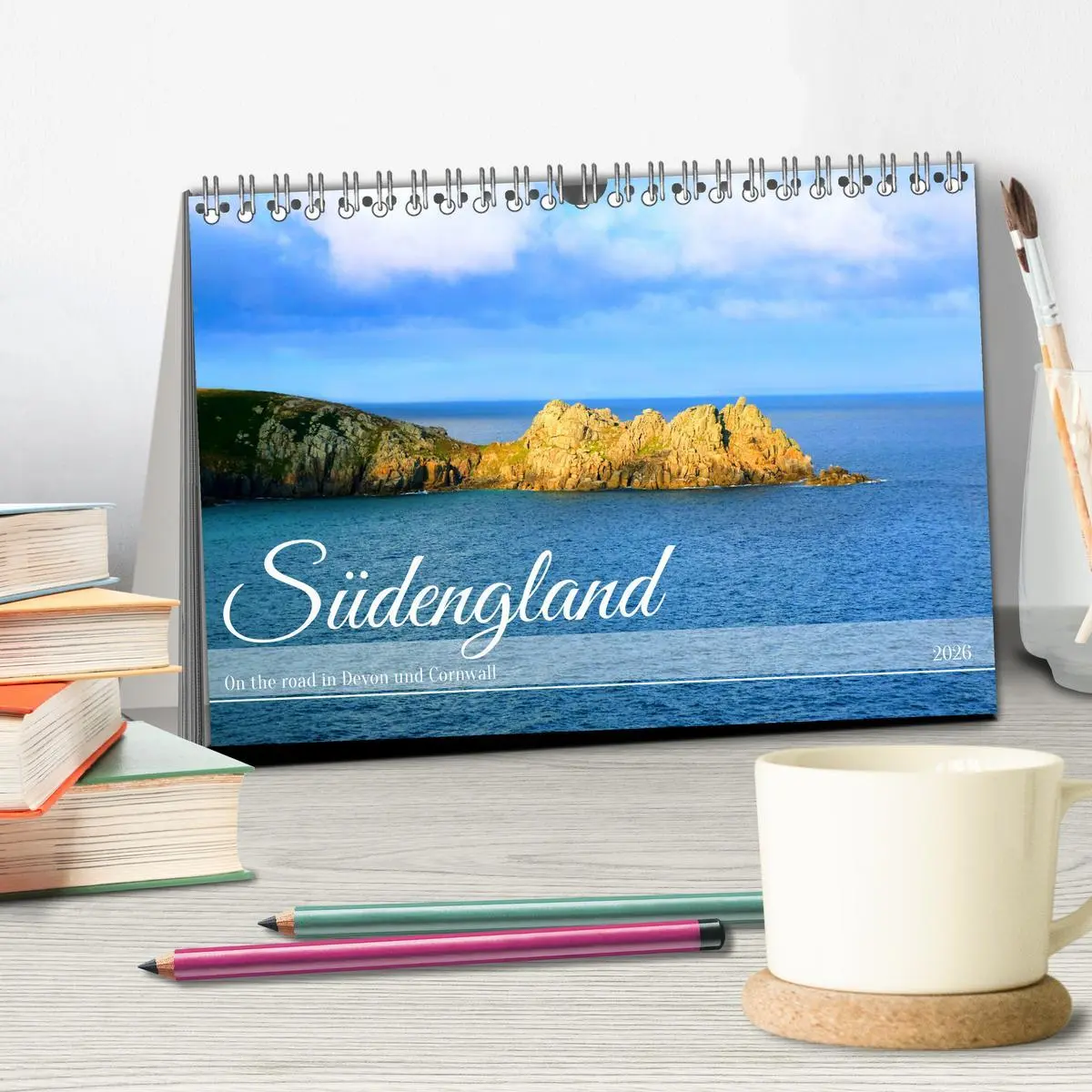 Bild: 9783457491188 | Südengland - On the road in Devon und Cornwall (Tischkalender 2026...