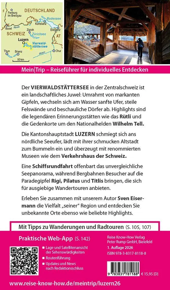 Bild: 9783831781188 | Reise Know-How MeinTrip Vierwaldstättersee &amp; Luzern | Sven Eisermann