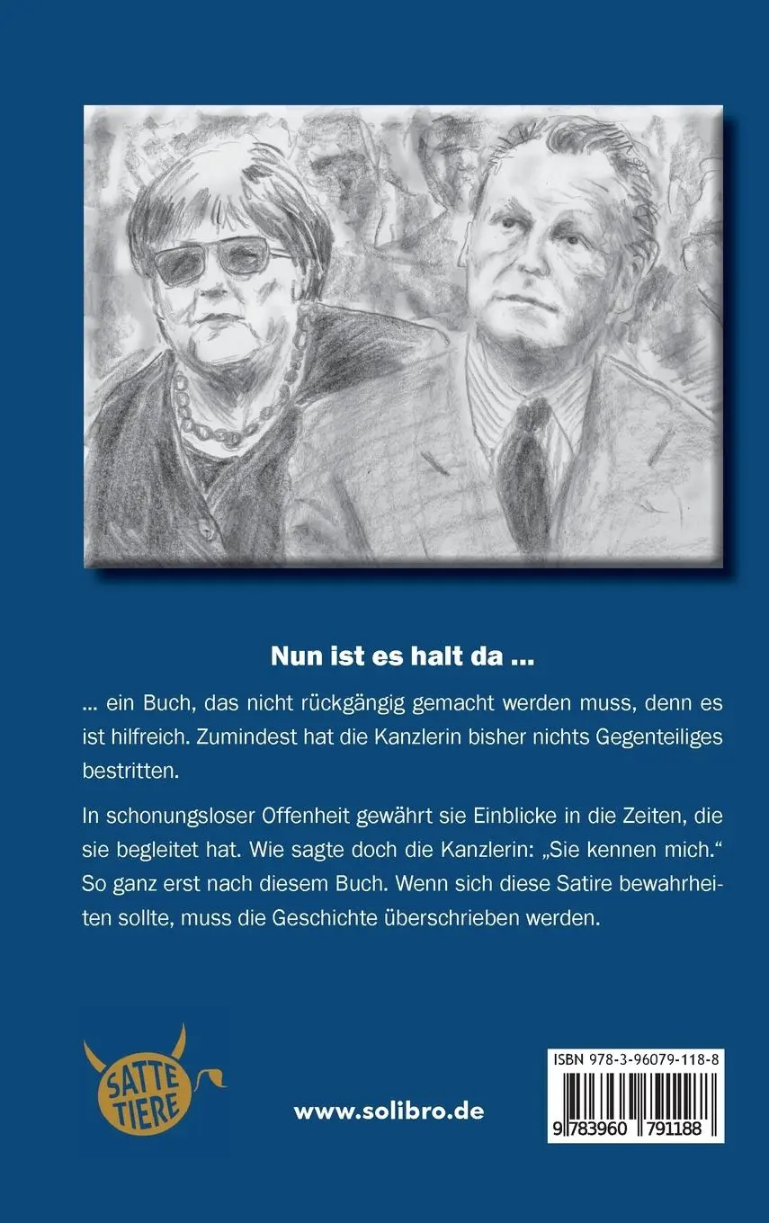 Rückseite: 9783960791188 | Frechheit | Die alternativlose Autobiografie von Angela Merkel | Buch