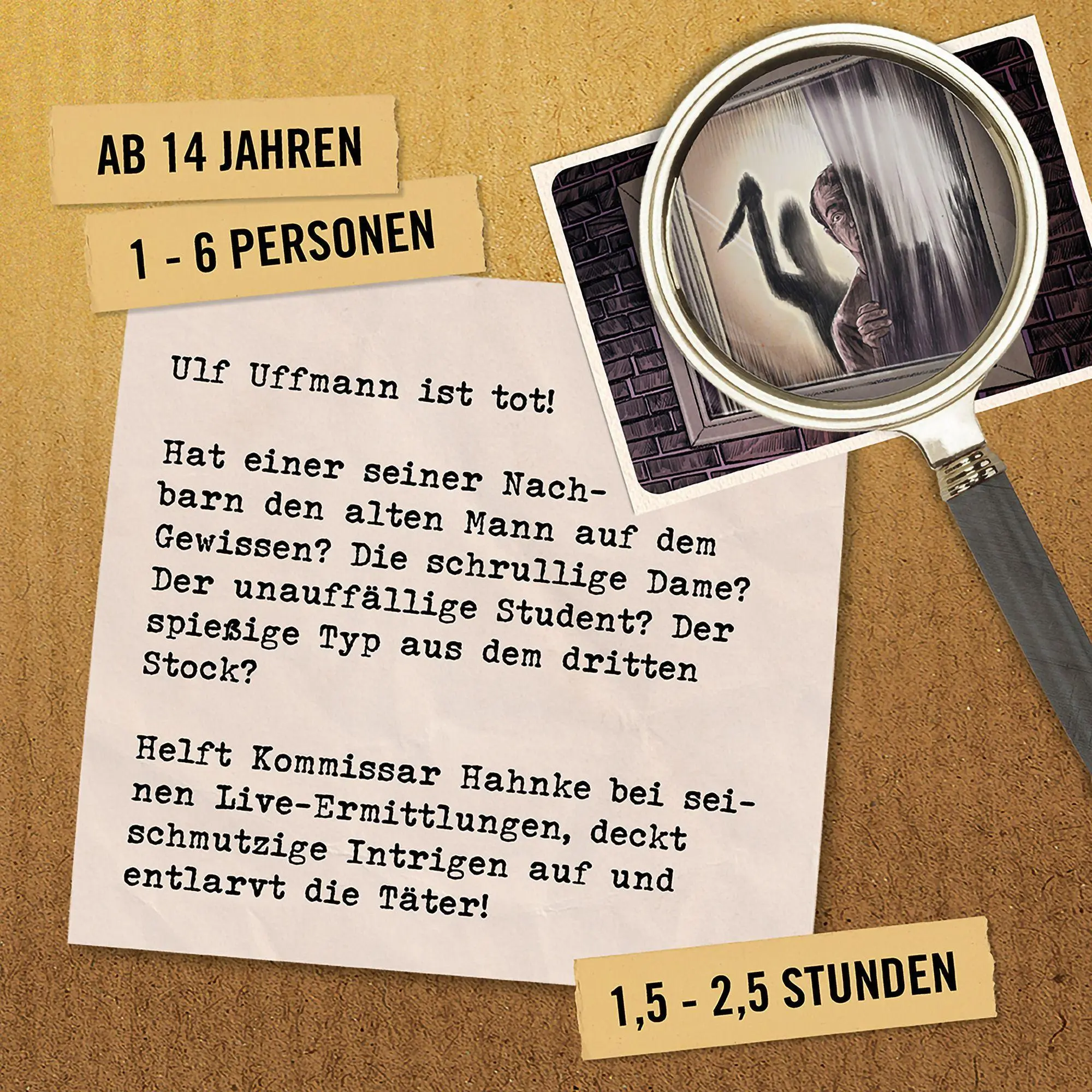 Bild: 4260686491288 | Hidden Games Tatort: Alle unter einem Dach | Spiel | HID00019 | 2024