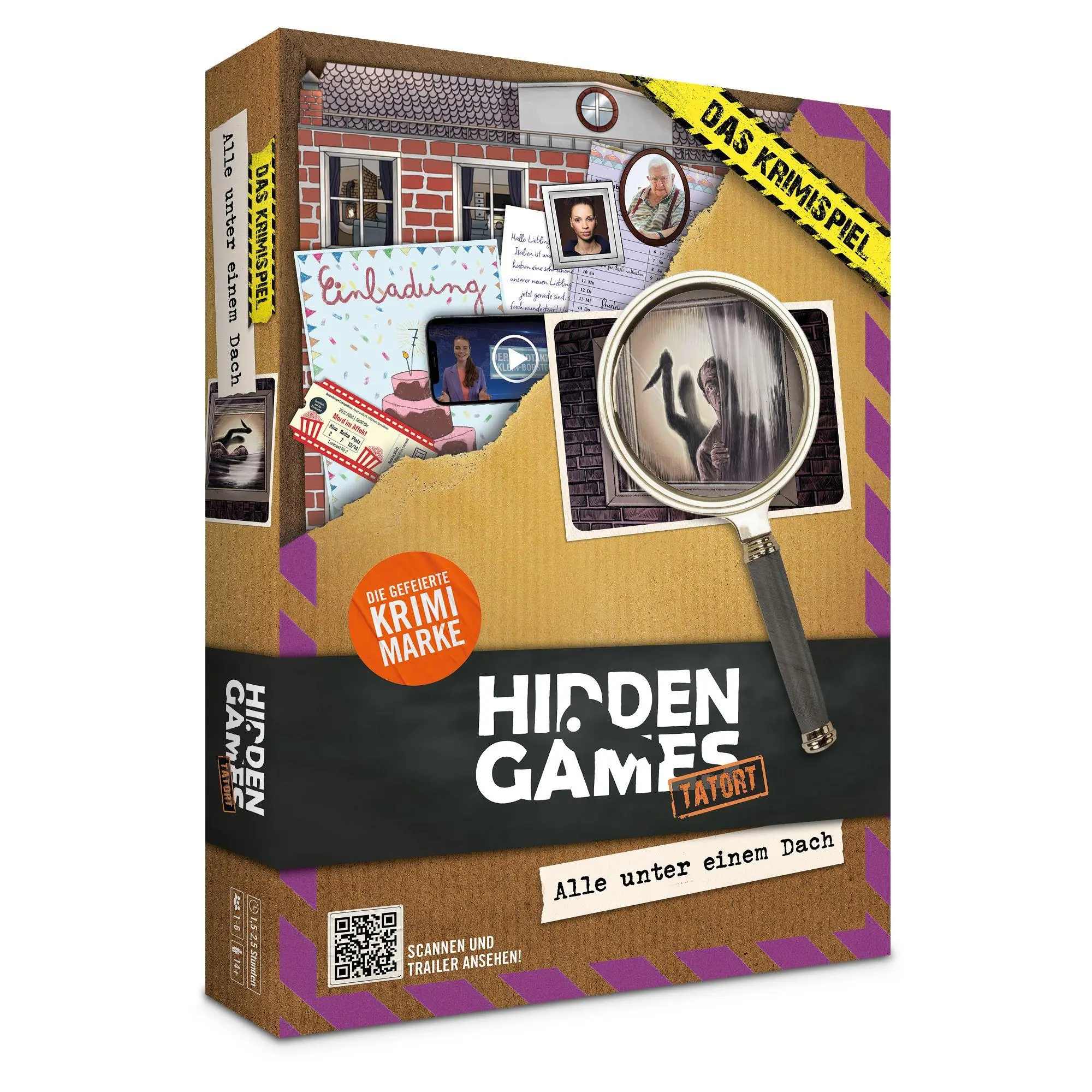Bild: 4260686491288 | Hidden Games Tatort: Alle unter einem Dach | Spiel | HID00019 | 2024