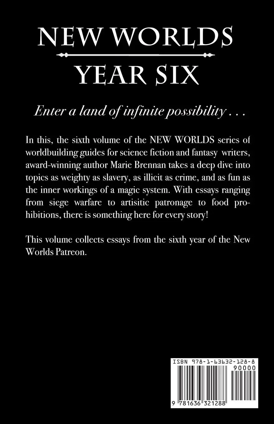 Rückseite: 9781636321288 | New Worlds, Year Six | More Essays on the Art of Worldbuilding | Buch