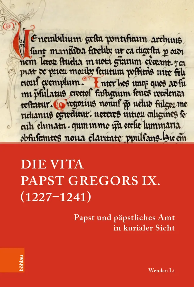 Cover: 9783412521288 | Die Vita Papst Gregors IX. (1227-1241) | Wendan Li | Buch | 352 S.