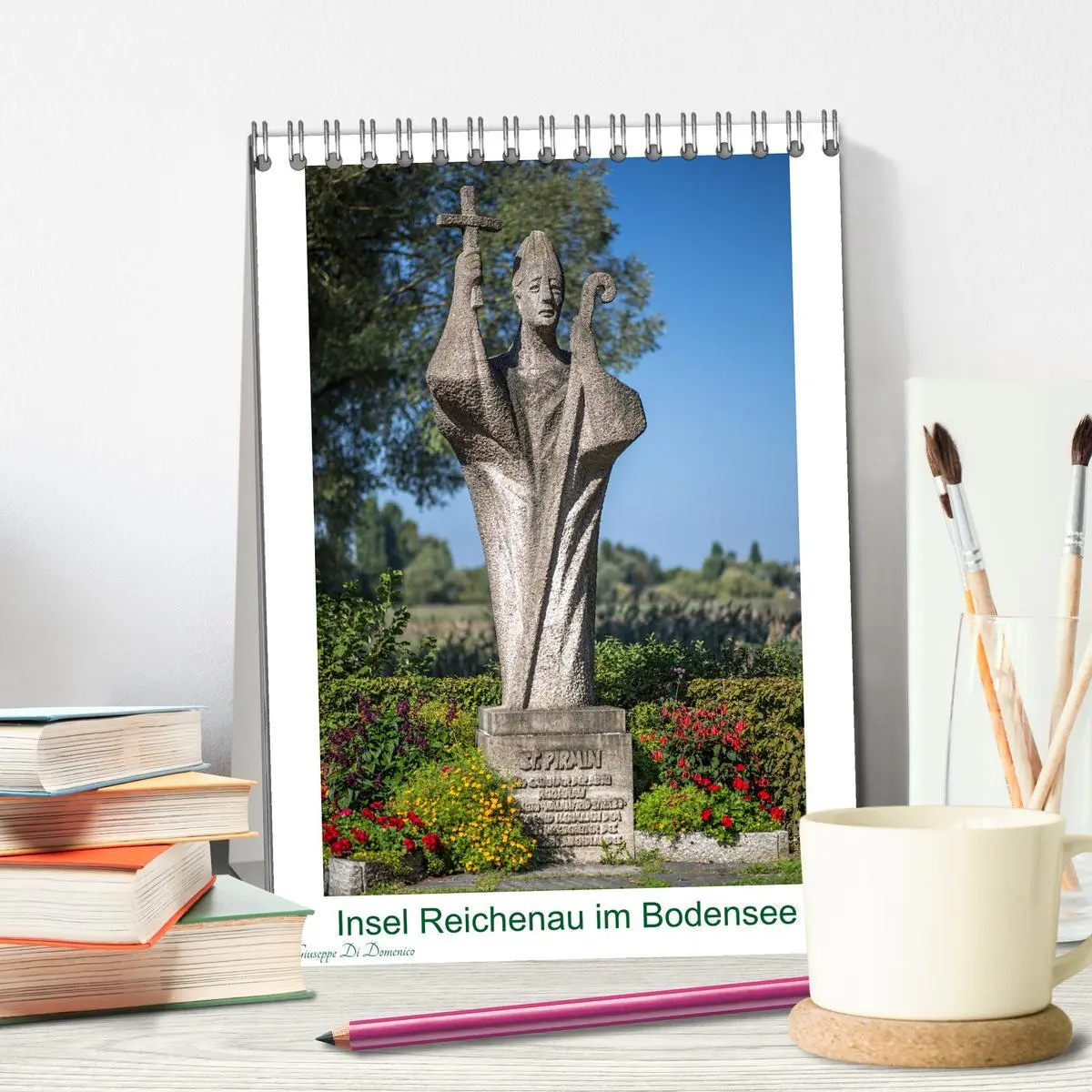 Bild: 9783516261288 | Insel Reichenau im Bodensee (Tischkalender 2026 DIN A5 hoch),...