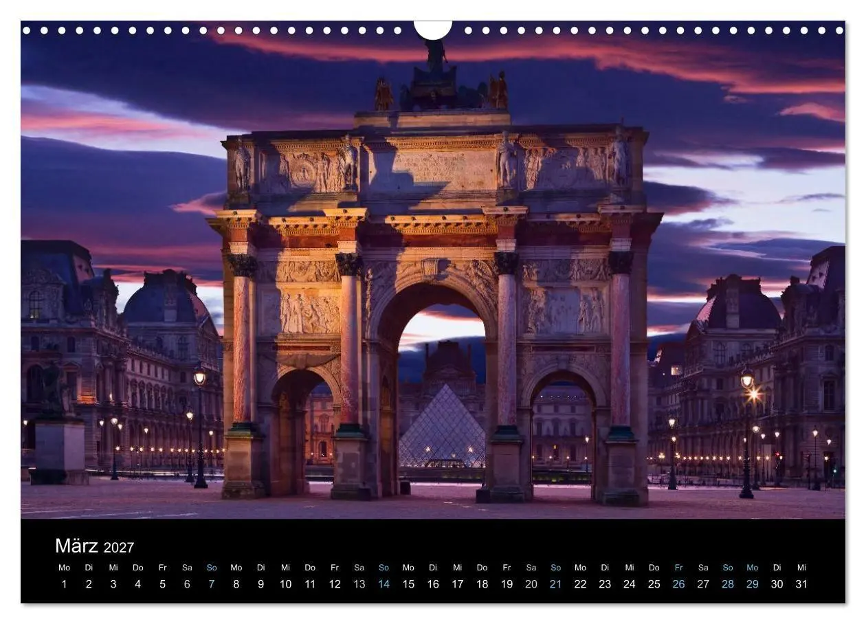 Bild: 9783569971288 | Paris bei Nacht 2027 (Wandkalender 2027 DIN A3 quer), CALVENDO...