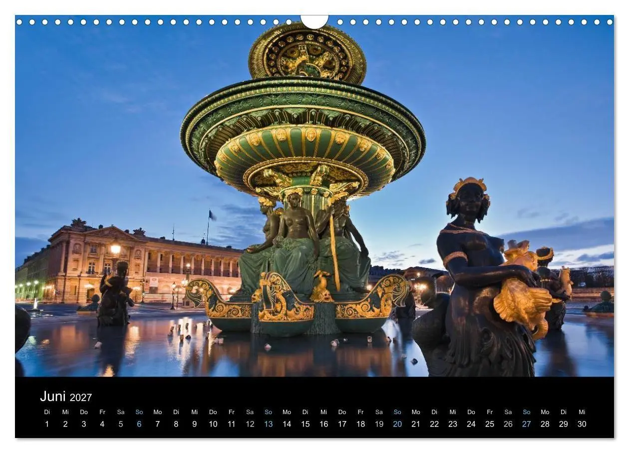 Bild: 9783569971288 | Paris bei Nacht 2027 (Wandkalender 2027 DIN A3 quer), CALVENDO...