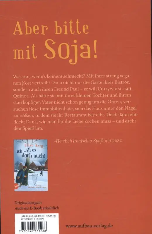 Rückseite: 9783746631288 | Alles Tofu, oder was? | (K)ein Koch-Roman | Ellen Berg | Taschenbuch