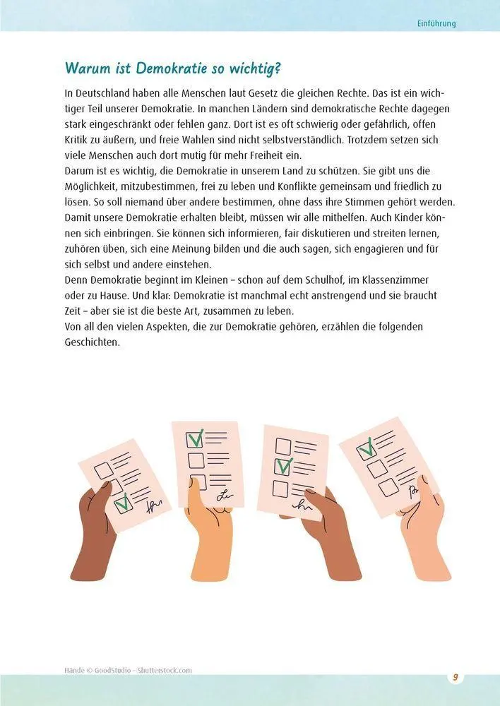 Bild: 9783834671288 | 40 Geschichten zur Demokratiebildung | Petra Bartoli Y Eckert | Buch