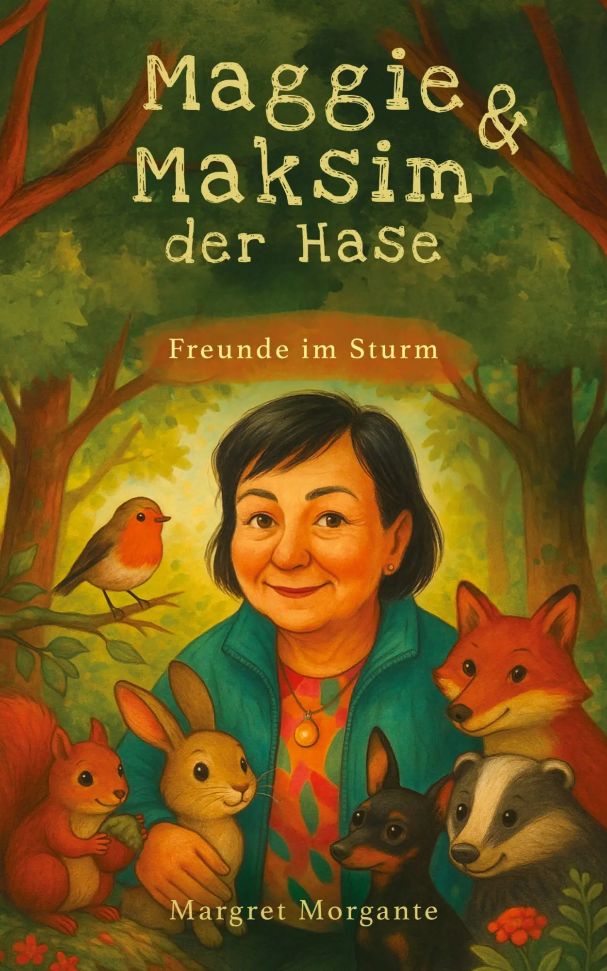 Cover: 9783384731388 | Maggie &amp; Maksim der Hase | Freunde im Sturm | Margret Morgante | Buch