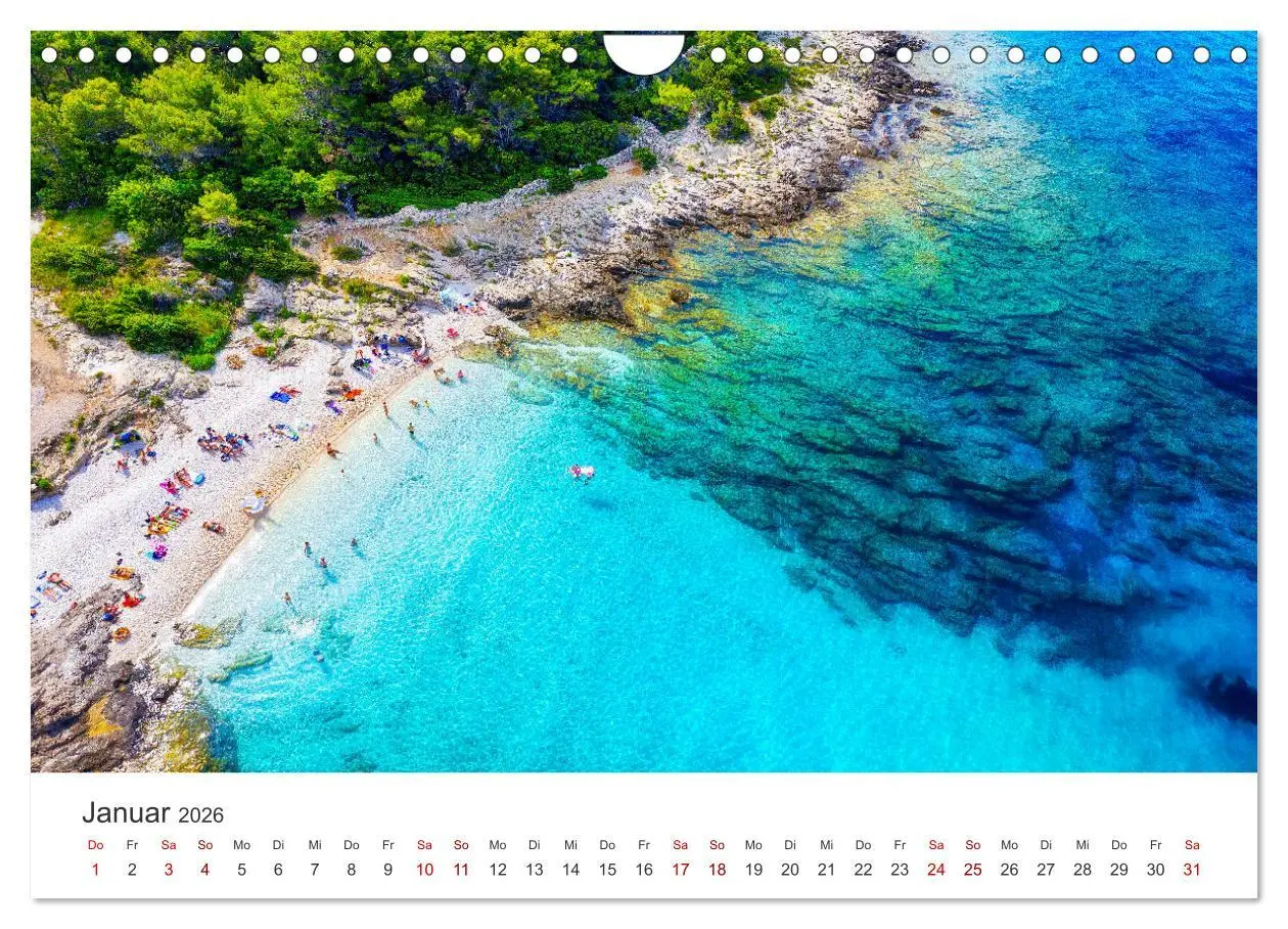 Bild: 9783457541388 | Genussmomente Kroatien (Wandkalender 2026 DIN A4 quer), CALVENDO...