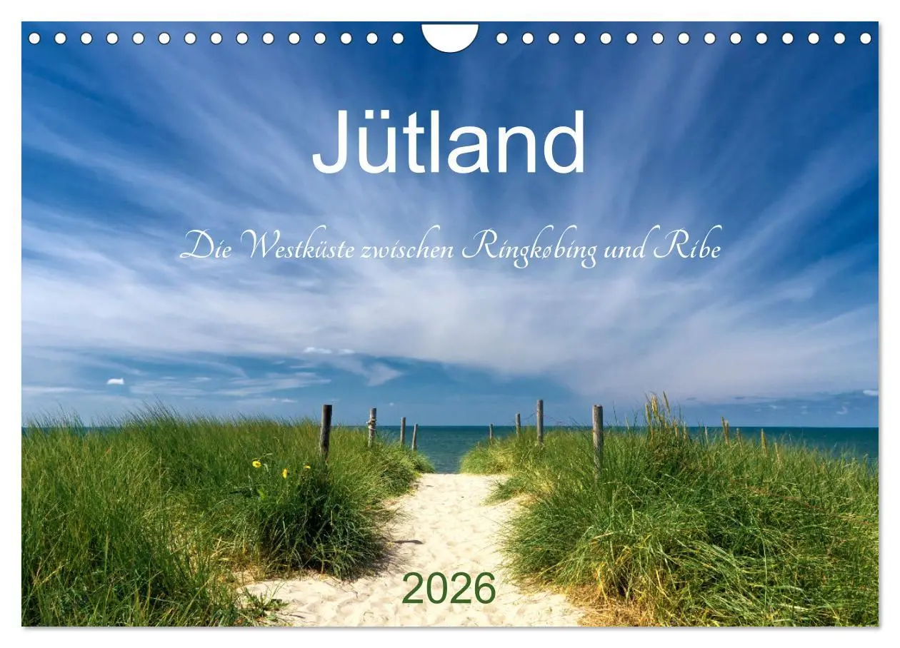 Cover: 9783457611388 | Jütland. Die Westküste zwischen Ringkøbing und Ribe (Wandkalender...