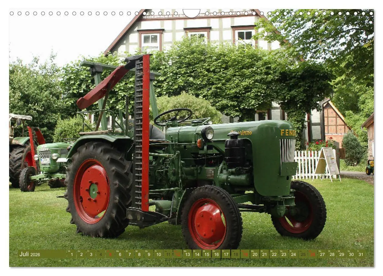 Bild: 9783457781388 | Traktoren - Altgediente Veteranen (Wandkalender 2026 DIN A3 quer),...
