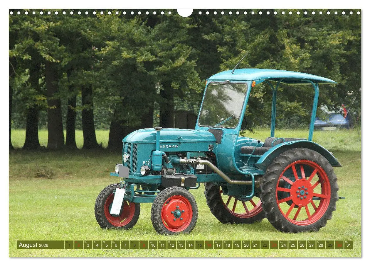 Bild: 9783457781388 | Traktoren - Altgediente Veteranen (Wandkalender 2026 DIN A3 quer),...