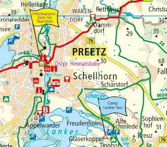 Bild: 9783747301388 | Holsteinische Schweiz, Kiel - Fehmarn | (Land-)Karte | Radkarte | 2018