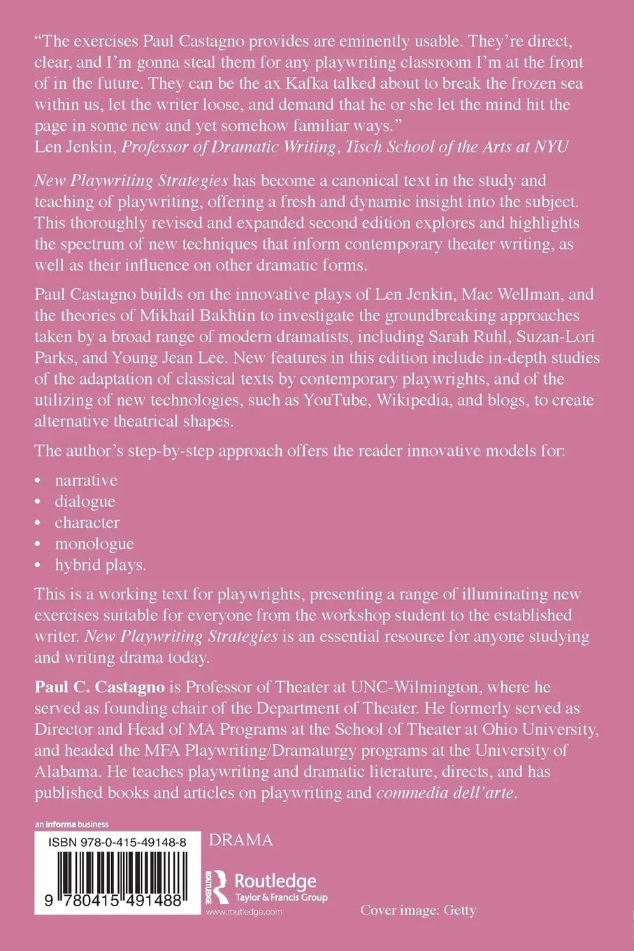 Rückseite: 9780415491488 | New Playwriting Strategies | Language and Media in the 21st Century