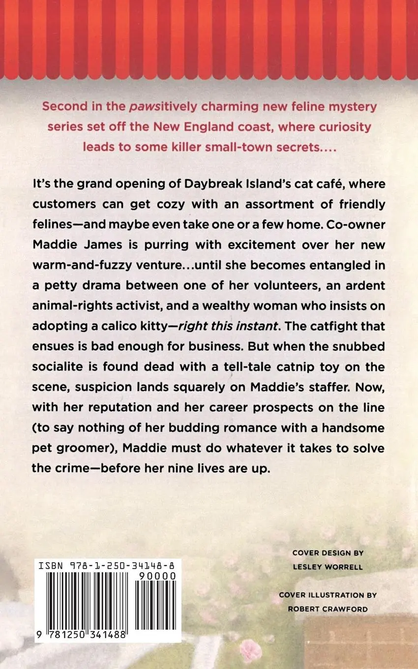 Rückseite: 9781250341488 | Purrder She Wrote | Cate Conte | Taschenbuch | Englisch | 2018