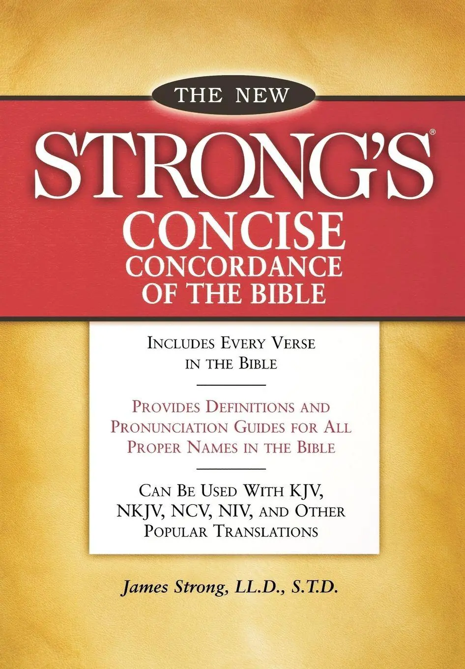 Cover: 9781418501488 | The New Strong's Concise Concordance of the Bible | Strong (u. a.)