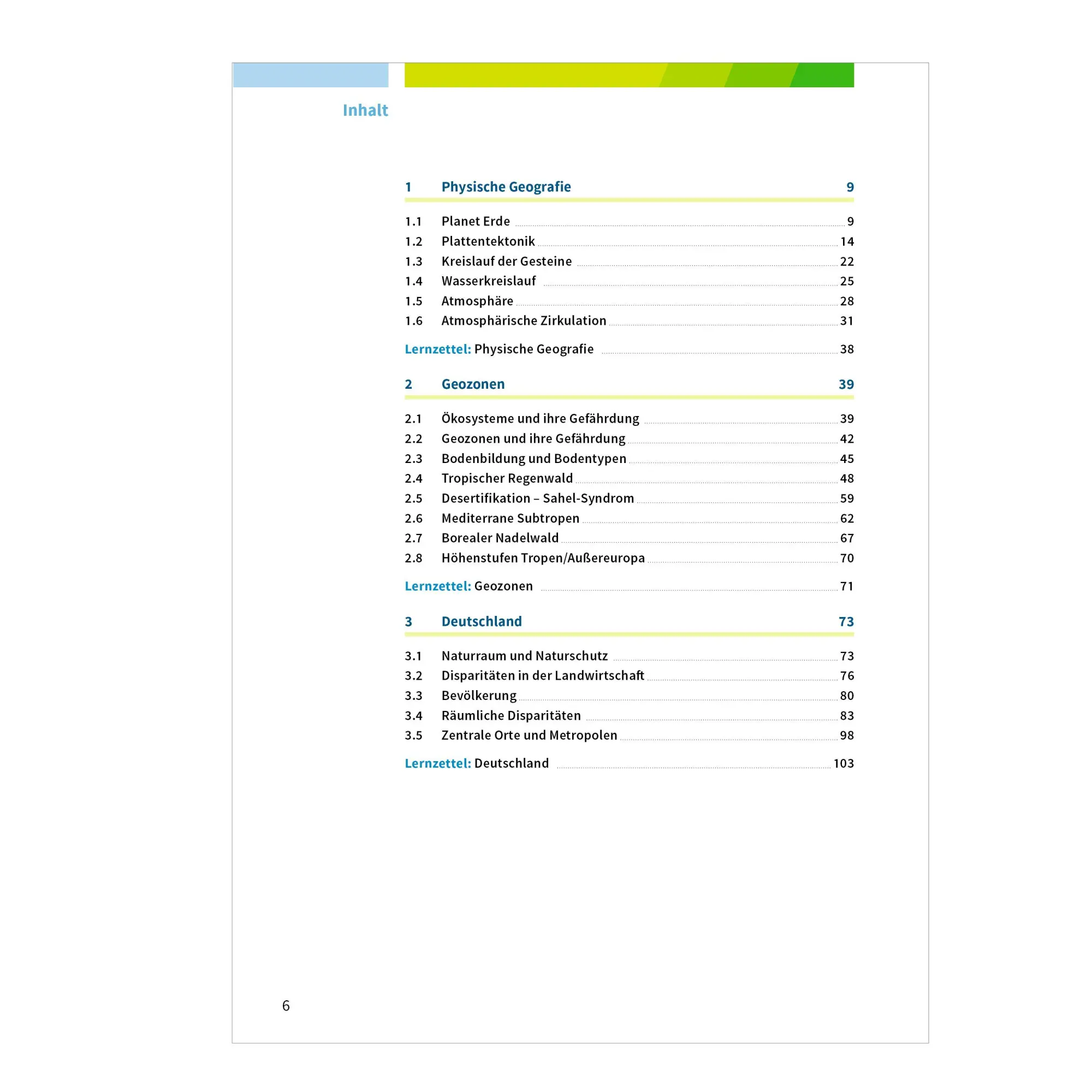 Bild: 9783070031488 | Fit fürs Abi. Oberstufenwissen Erdkunde | Winfried Waldeck | Buch