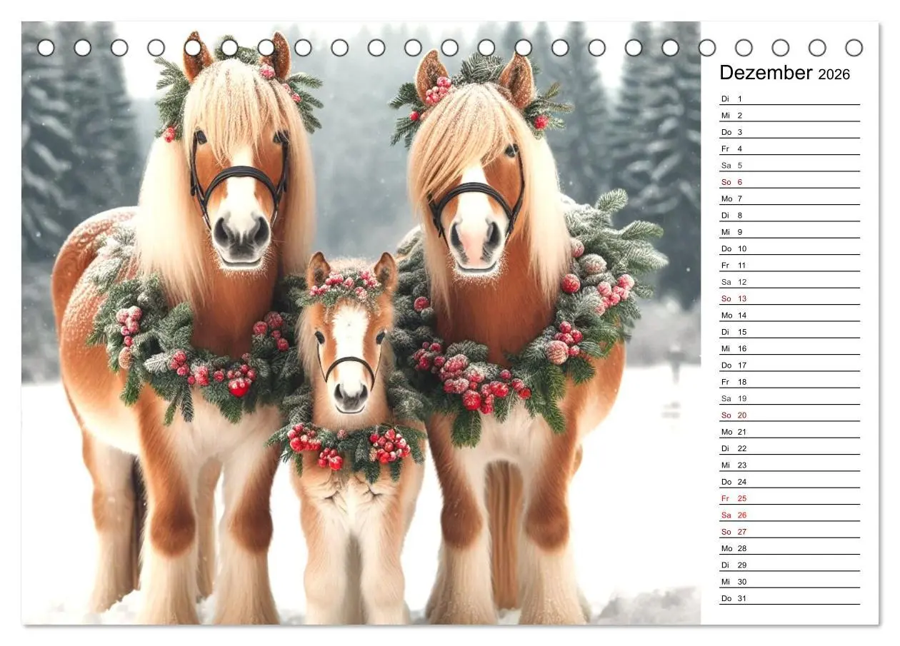 Bild: 9783457461488 | Tinker Träume - Ein Jahr auf zauberhaften Weiden (Tischkalender...