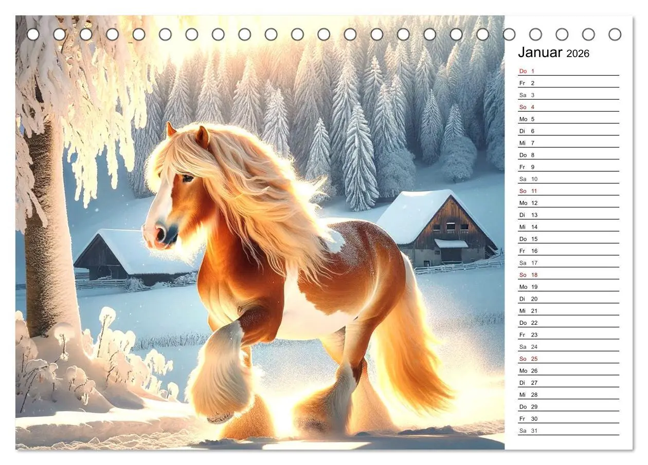 Bild: 9783457461488 | Tinker Träume - Ein Jahr auf zauberhaften Weiden (Tischkalender...
