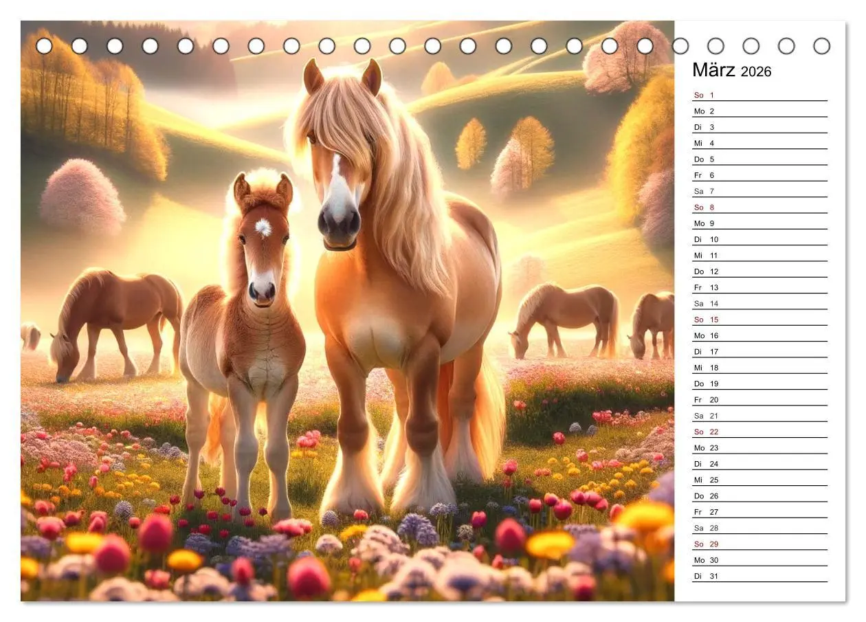 Bild: 9783457461488 | Tinker Träume - Ein Jahr auf zauberhaften Weiden (Tischkalender...