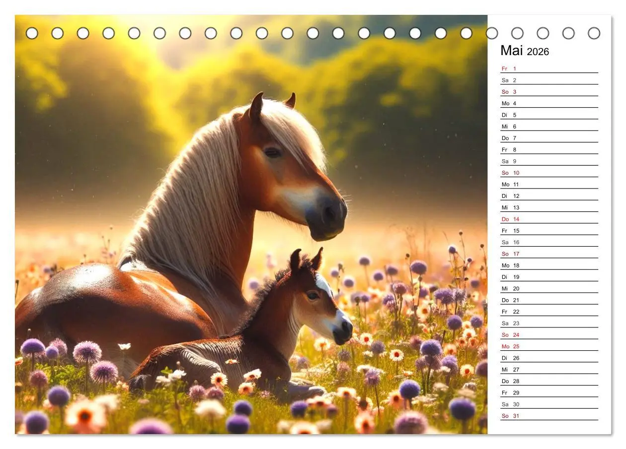 Bild: 9783457461488 | Tinker Träume - Ein Jahr auf zauberhaften Weiden (Tischkalender...