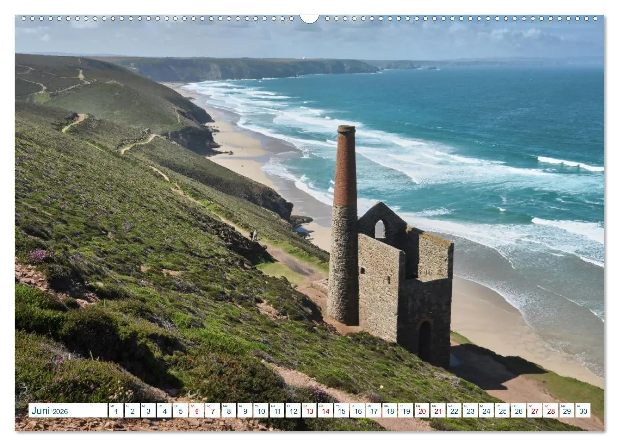 Bild: 9783457531488 | Cornwall &amp; Devon 2026 (Wandkalender 2026 DIN A2 quer), CALVENDO...