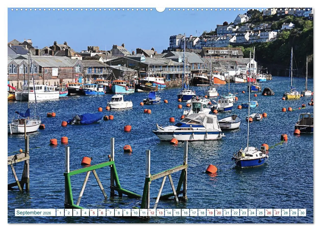 Bild: 9783457531488 | Cornwall &amp; Devon 2026 (Wandkalender 2026 DIN A2 quer), CALVENDO...