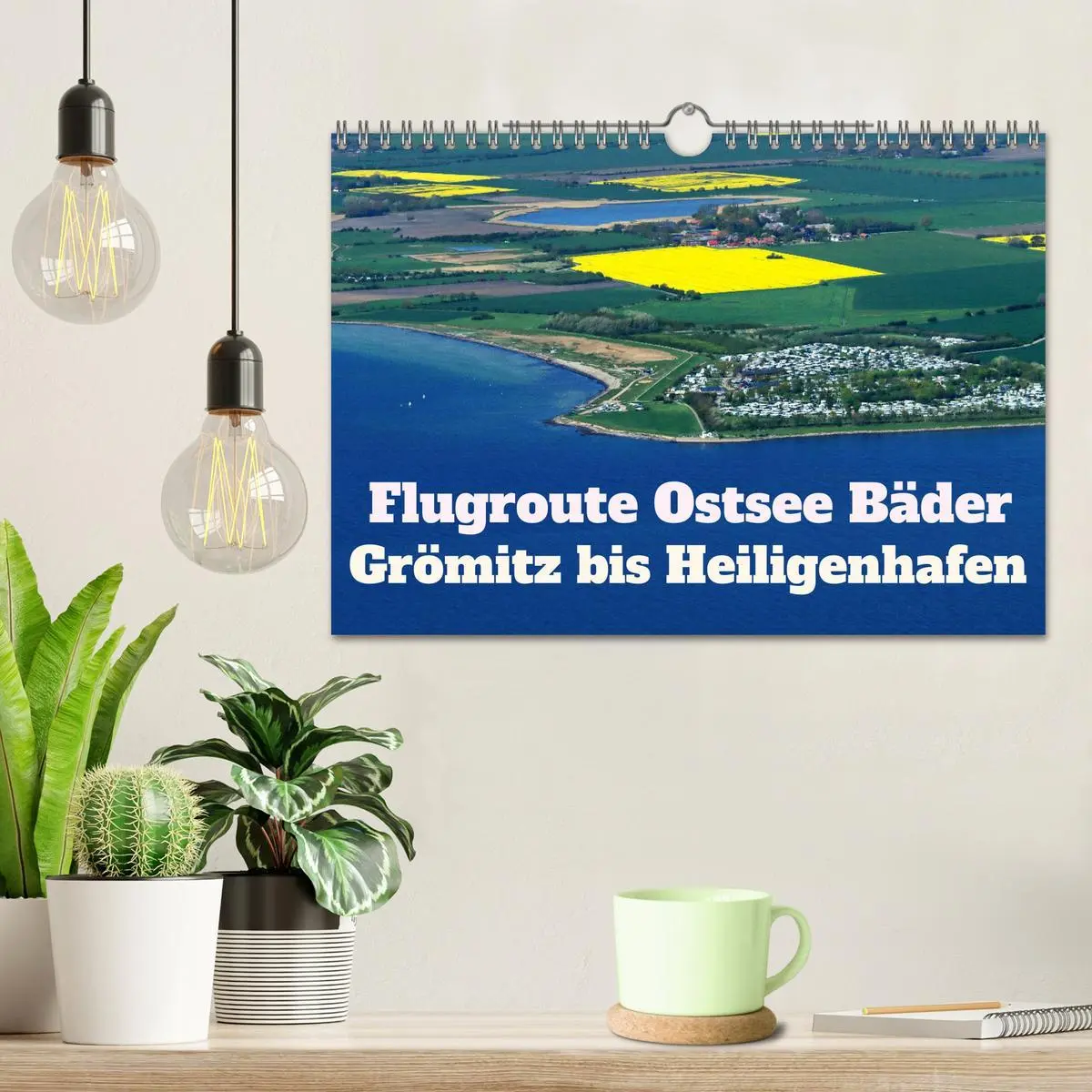 Bild: 9783457911488 | Flugroute Ostsee Bäder (Wandkalender 2026 DIN A4 quer), CALVENDO...