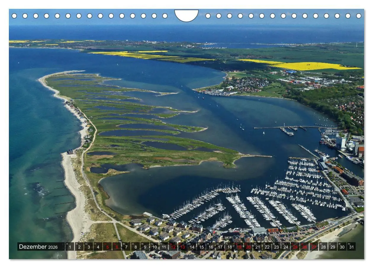 Bild: 9783457911488 | Flugroute Ostsee Bäder (Wandkalender 2026 DIN A4 quer), CALVENDO...