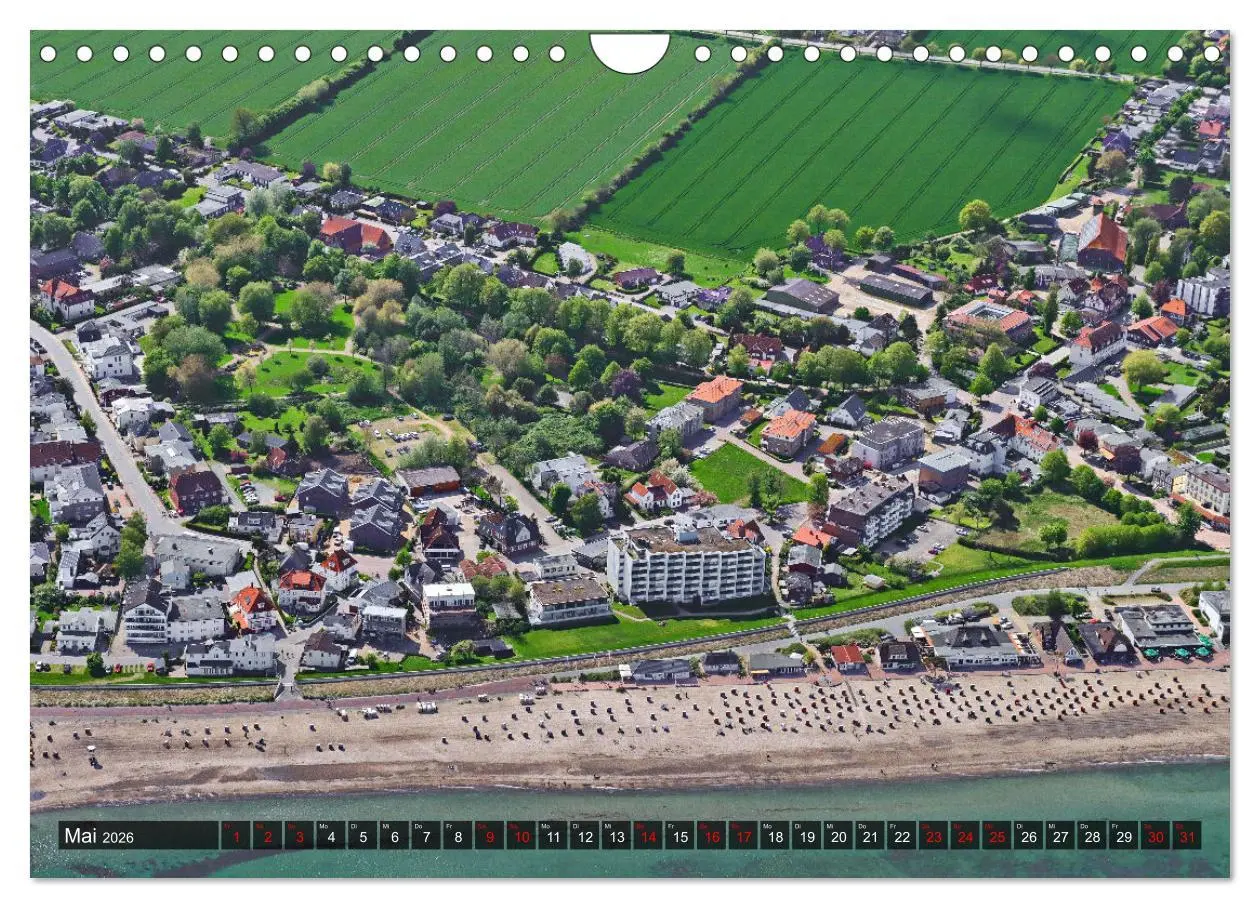 Bild: 9783457911488 | Flugroute Ostsee Bäder (Wandkalender 2026 DIN A4 quer), CALVENDO...