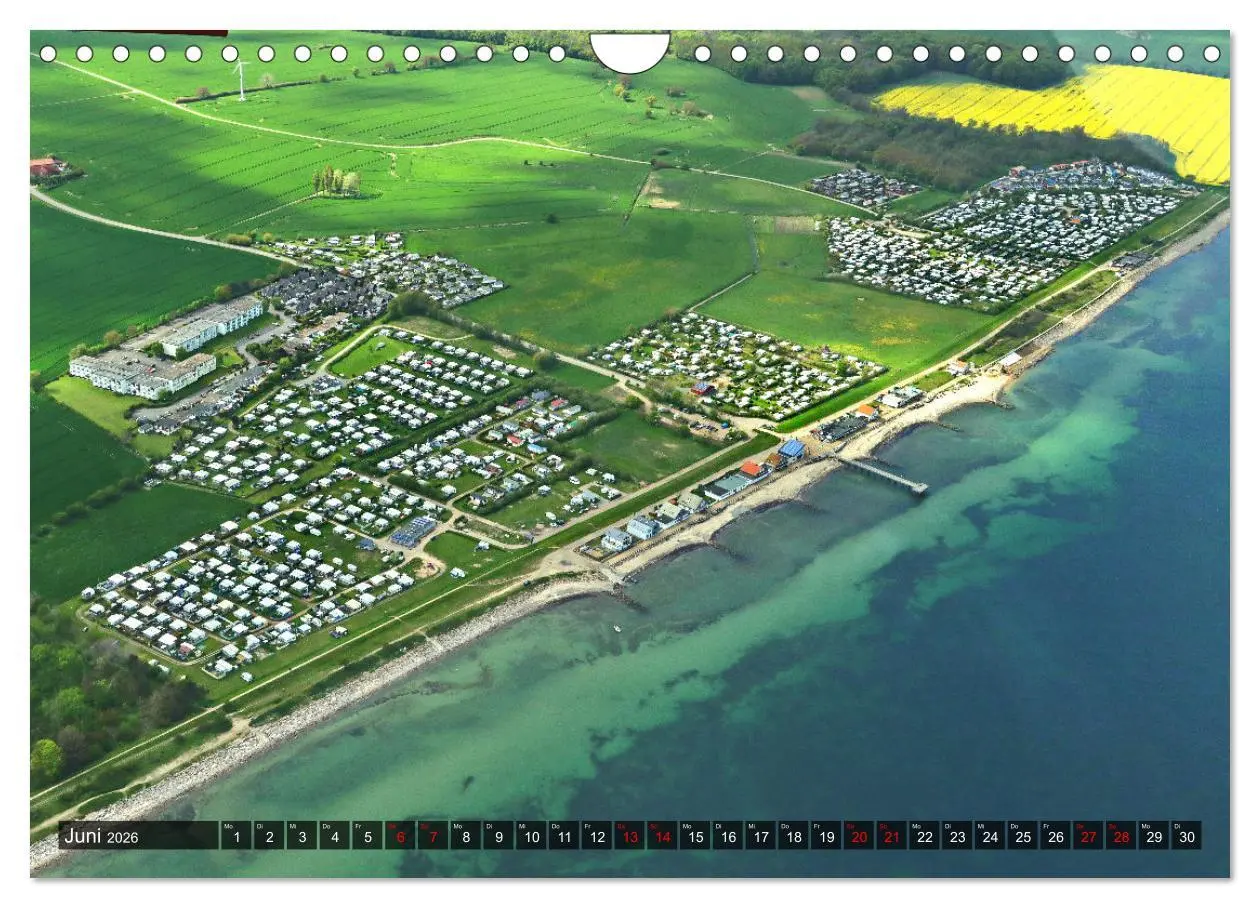 Bild: 9783457911488 | Flugroute Ostsee Bäder (Wandkalender 2026 DIN A4 quer), CALVENDO...