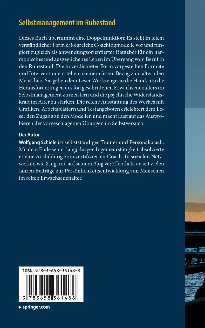 Rückseite: 9783658361488 | Selbstmanagement im Ruhestand | Wolfgang Schiele | Taschenbuch | xix