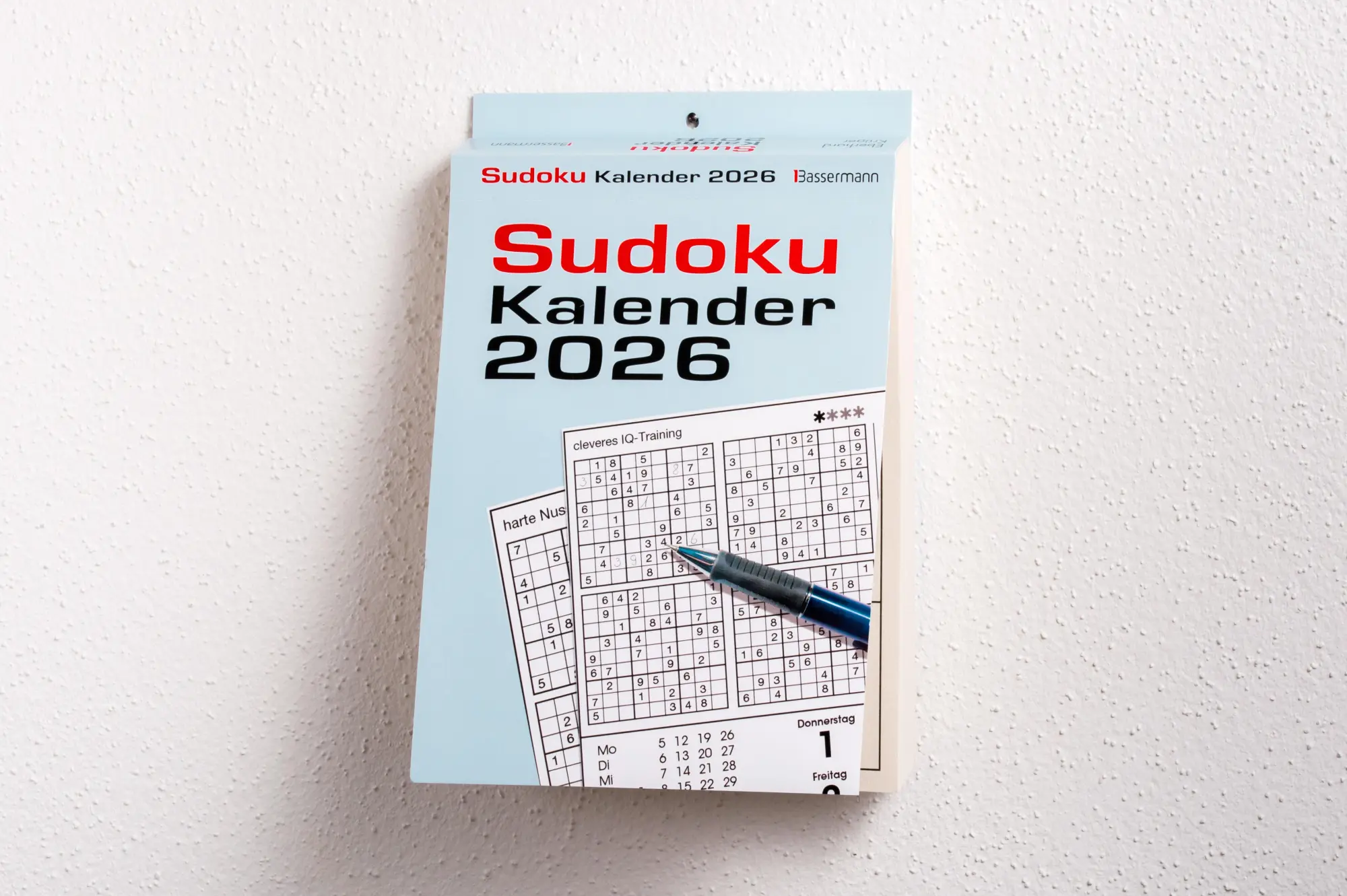 Bild: 9783809451488 | Sudokukalender 2026. Der beliebte Abreißkalender mit 800 Zahlenrätseln