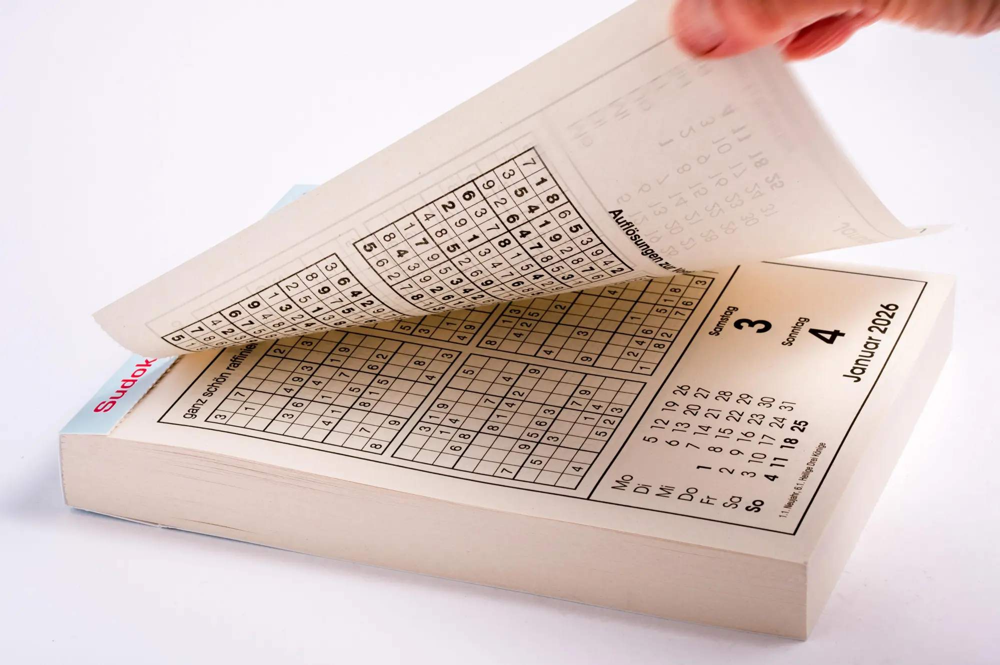 Bild: 9783809451488 | Sudokukalender 2026. Der beliebte Abreißkalender mit 800 Zahlenrätseln