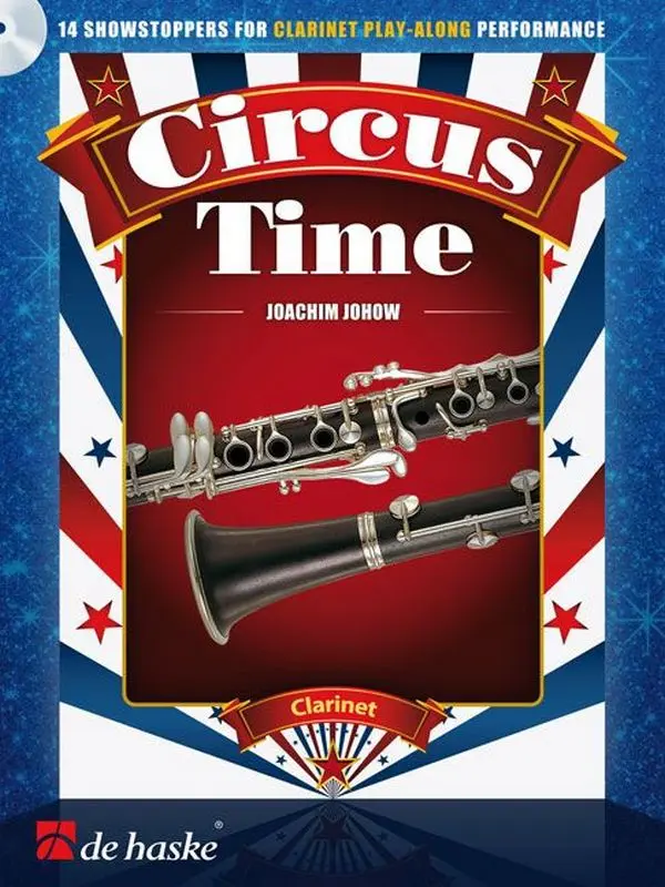 Cover: 9790035221488 | Circus Time | 14 showstoppers for clarinet play-along performance