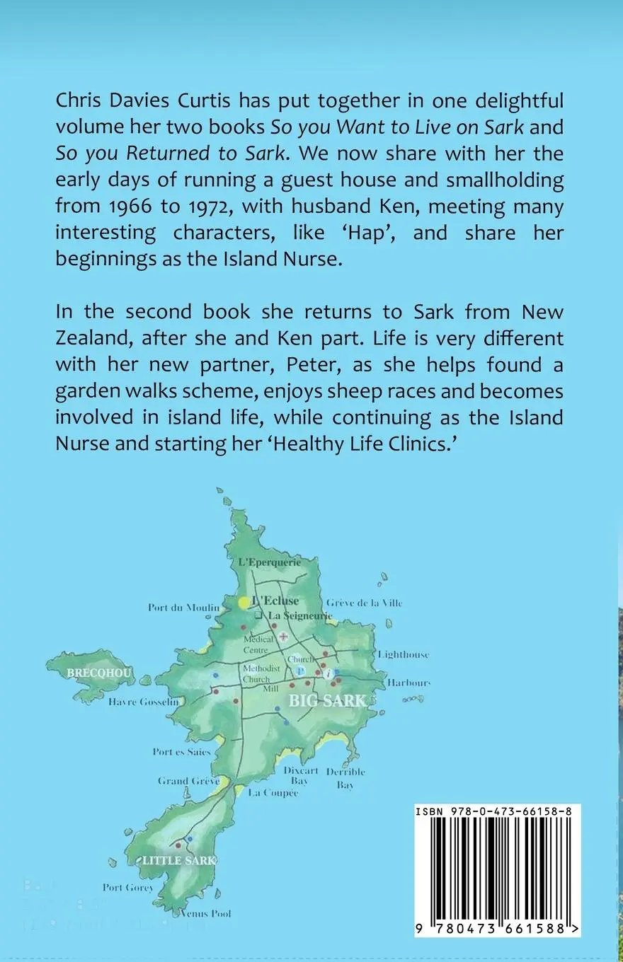 Rückseite: 9780473661588 | My Life on Sark | Chris Davies Curtis | Taschenbuch | Englisch | 2022