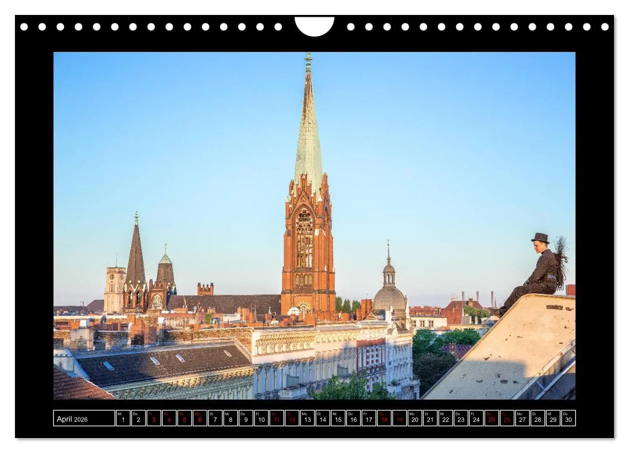 Bild: 9783457831588 | Schornsteinfeger über Berlin 2026 (Wandkalender 2026 DIN A4 quer),...
