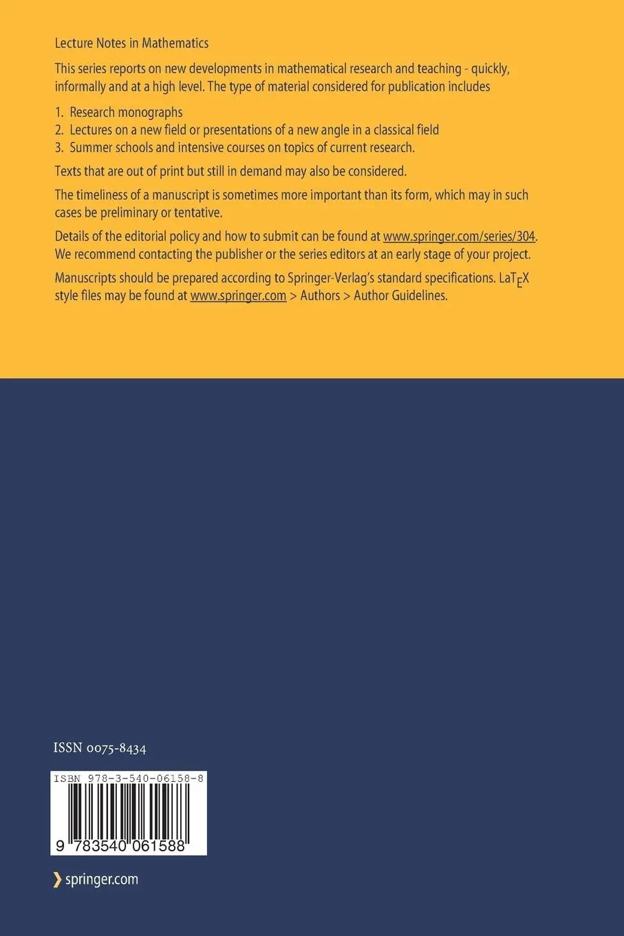 Rückseite: 9783540061588 | Integration Theory | With Special Attention to Vector Measures | Buch
