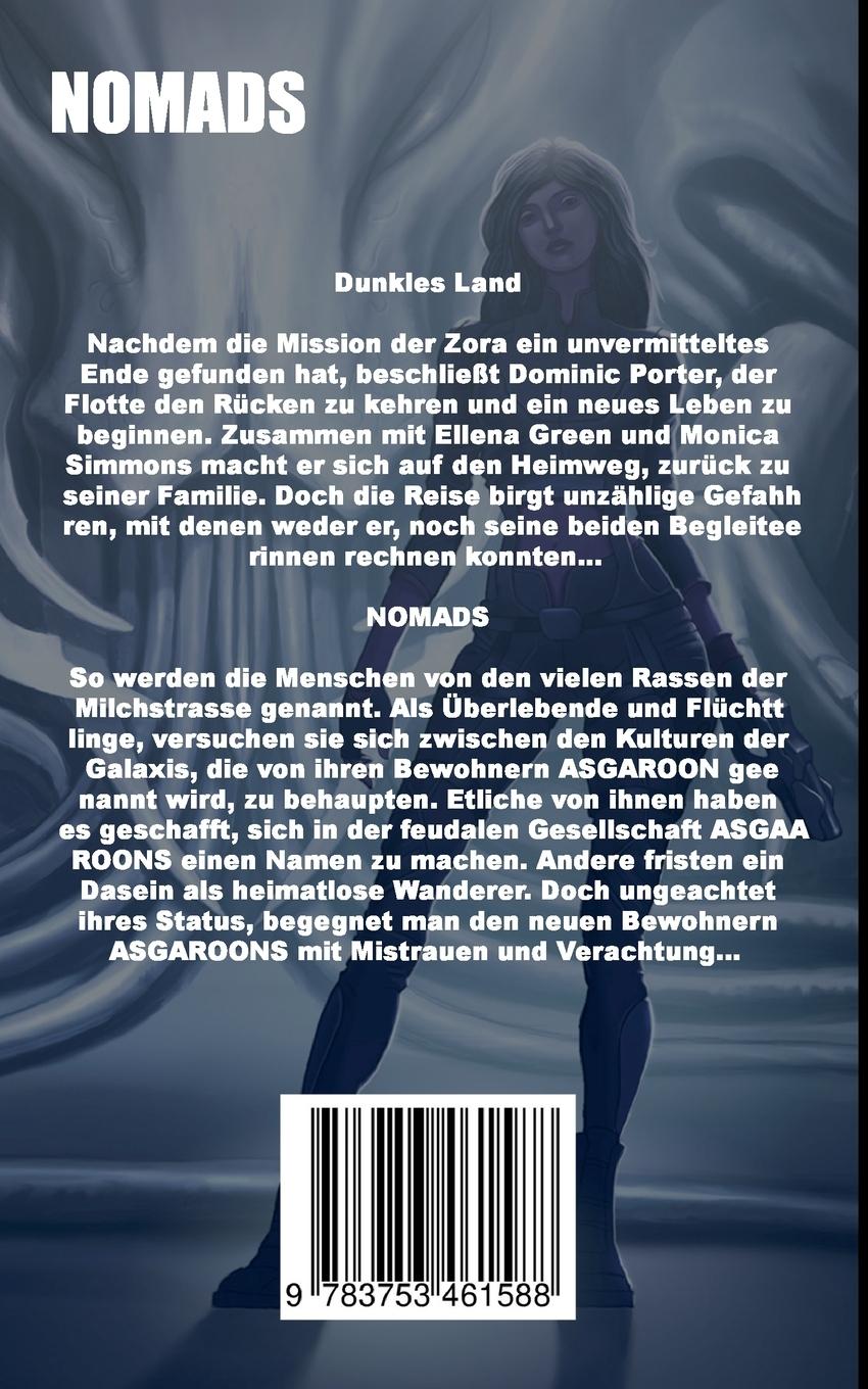 Rückseite: 9783753461588 | Nomads | Dunkles Land | Allan J. Stark | Taschenbuch | Nomads | 200 S.